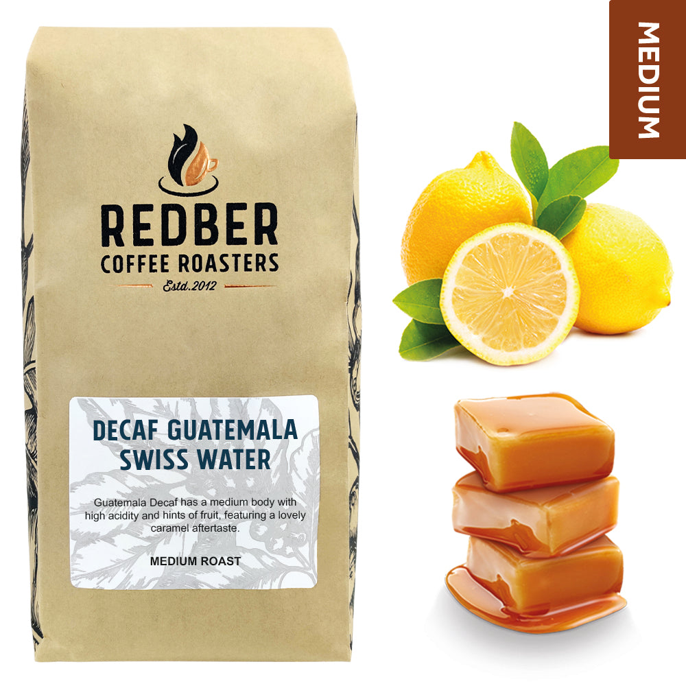 Redber, GUATEMALA DECAF SWISS WATER - Medium Roast, Redber Coffee