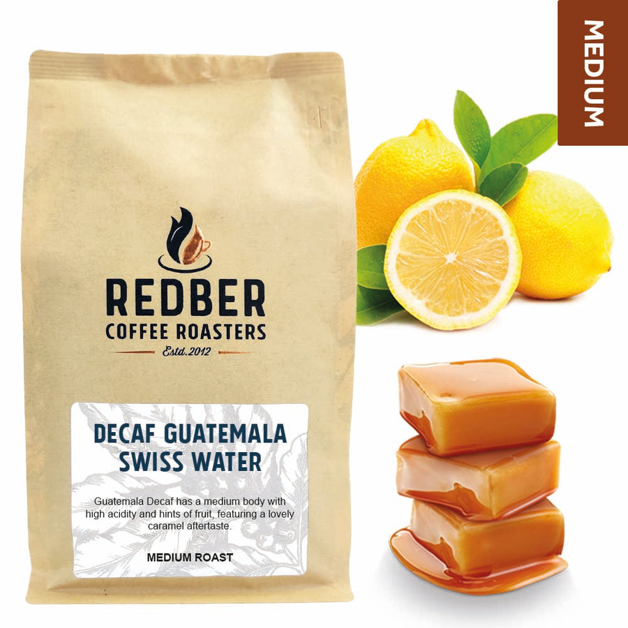 Redber, GUATEMALA DECAF SWISS WATER - Medium Roast, Redber Coffee
