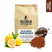 Redber, MEXICO MOUNTAIN WATER DECAF Medium-Dark Roast, Redber Coffee