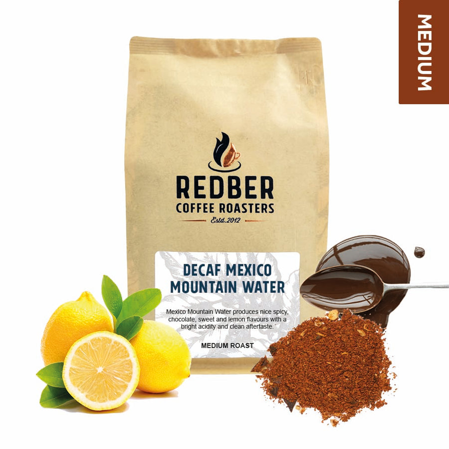 Redber, MEXICO MOUNTAIN WATER DECAF - Medium Roast, Redber Coffee