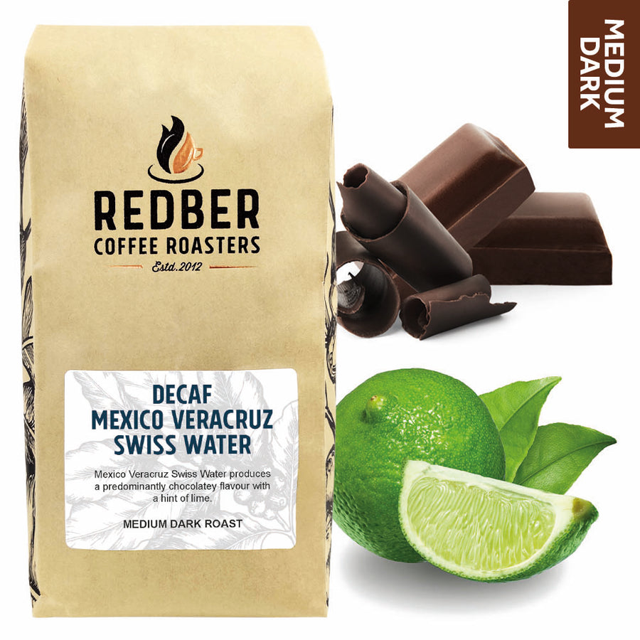 Redber, DECAF MEXICO VERACRUZ SWISS WATER - Medium-Dark Roast, Redber Coffee