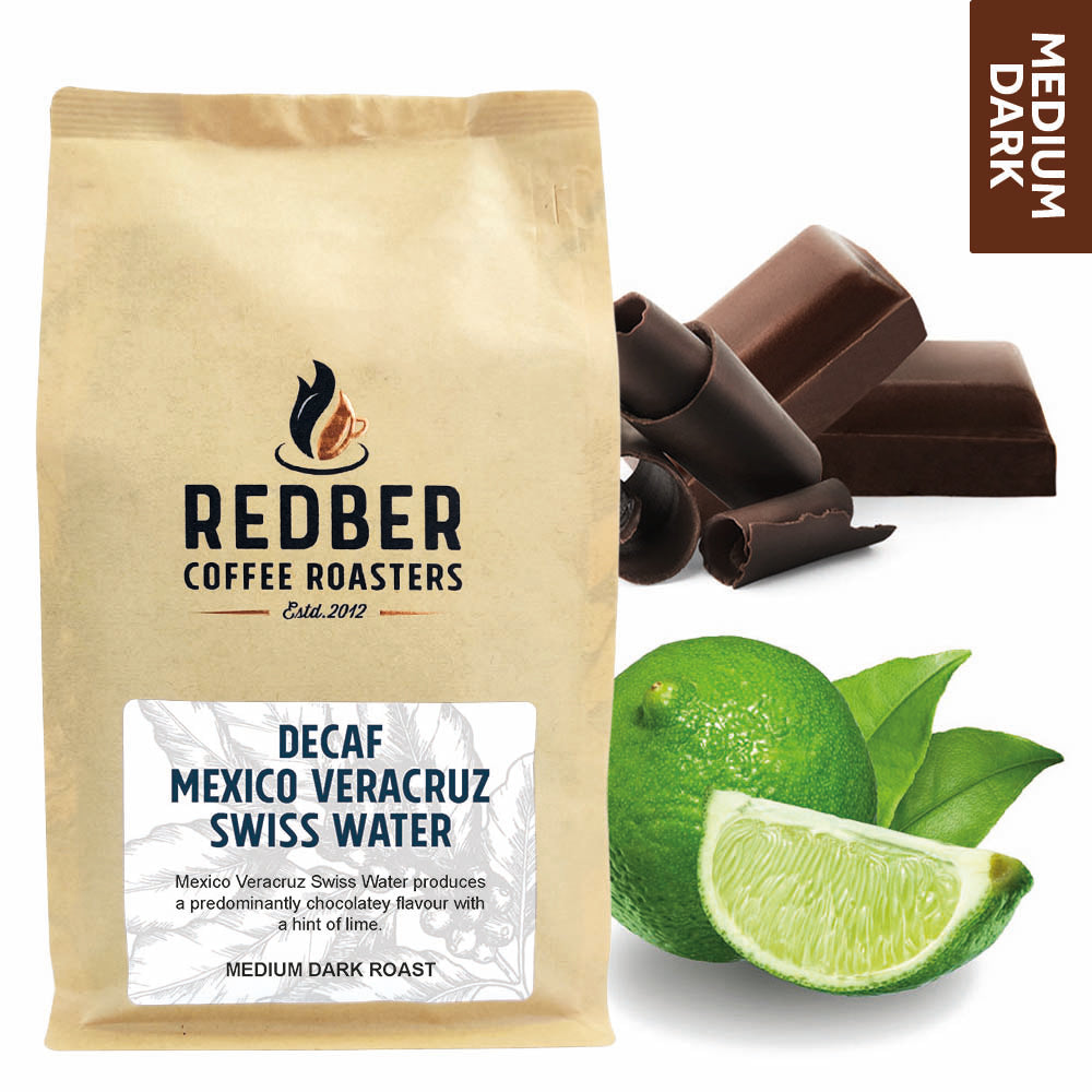 Redber, DECAF MEXICO VERACRUZ SWISS WATER - Medium-Dark Roast, Redber Coffee