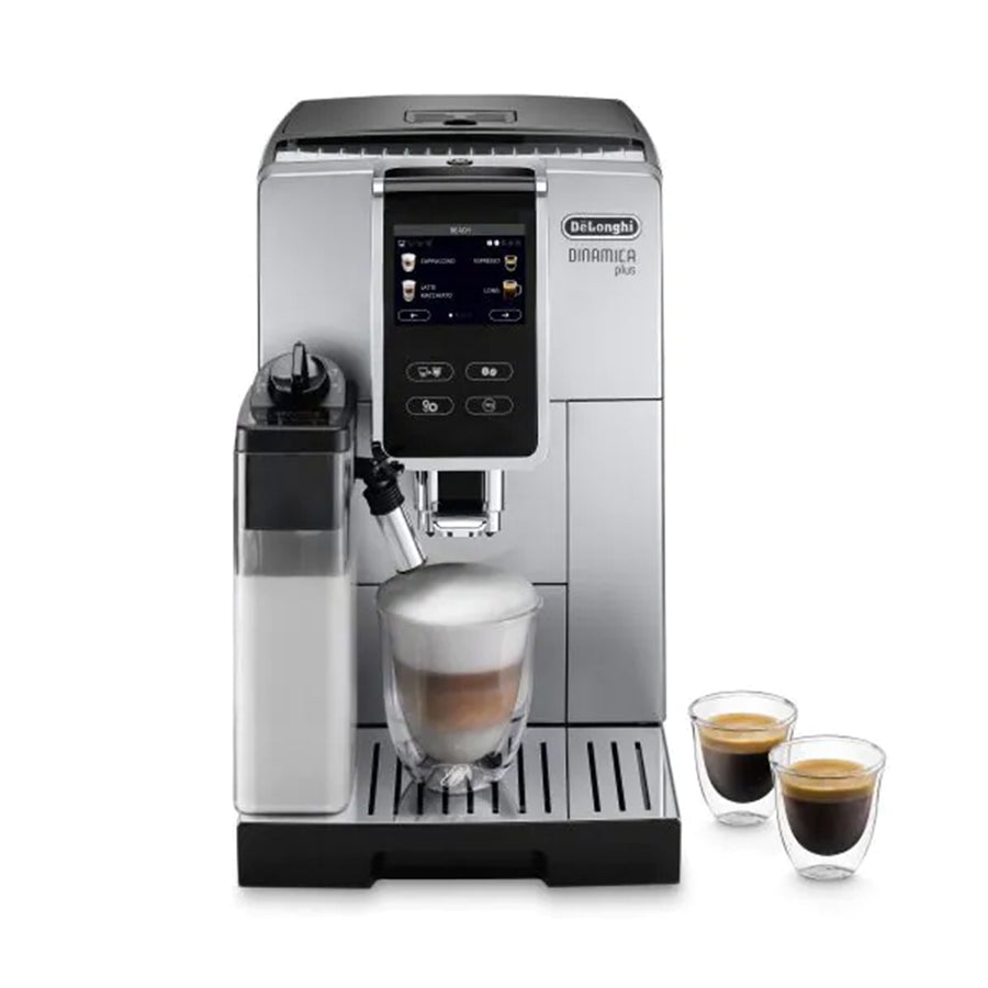 De'Longhi Dinamica Plus Coffee Machine with Automilk Redber Coffee