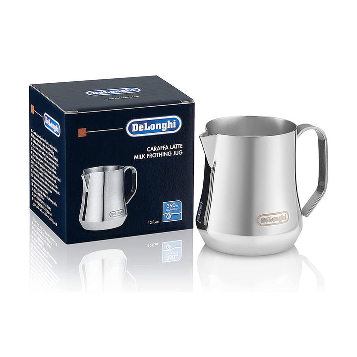 DeLonghi, De'Longhi Stainless Steel Milk Frothing Jug, Redber Coffee