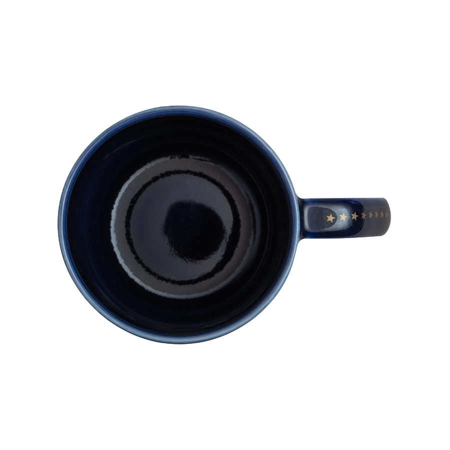 Denby, Denby Porcelain Arc Blue Stars Large Mug, Redber Coffee