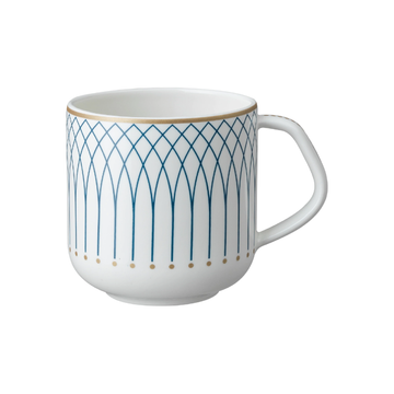 Denby, Denby Porcelain Modern Deco Large Mug, Redber Coffee