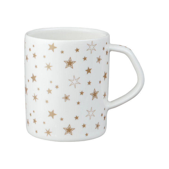 Denby, Denby Porcelain Stars Small Mug, Redber Coffee