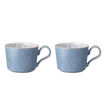 Denby, Denby Studio Blue Brew Tea/Coffee Cup Set Of 2, Redber Coffee