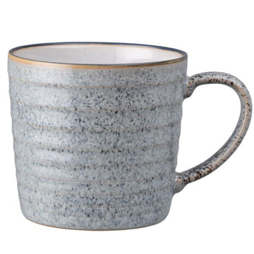 Denby, Denby Studio Grey Ridged Mug, Redber Coffee