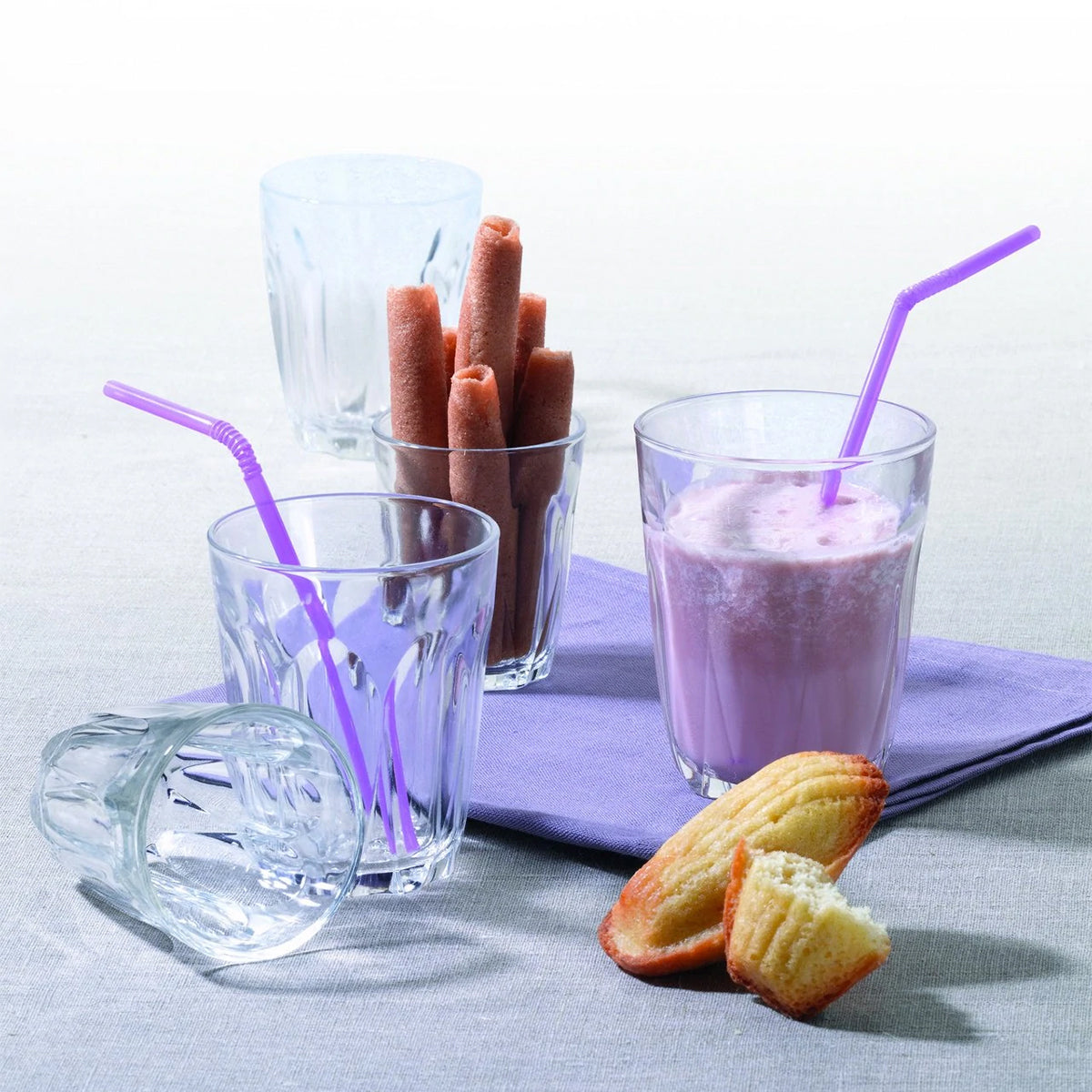 Duralex, Duralex Provence Clear Glass Tumblers 16cl (6 Pack), Redber Coffee