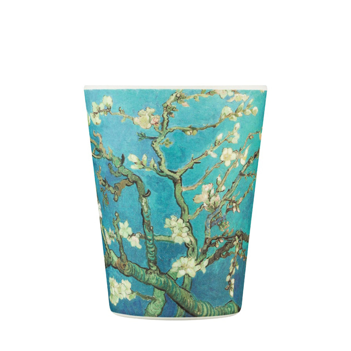 Ecoffee, Ecoffee Cup Reusable Bamboo Travel Cup 0.34l / 12 oz. - Van Gogh Museum Almond Blossom, Redber Coffee