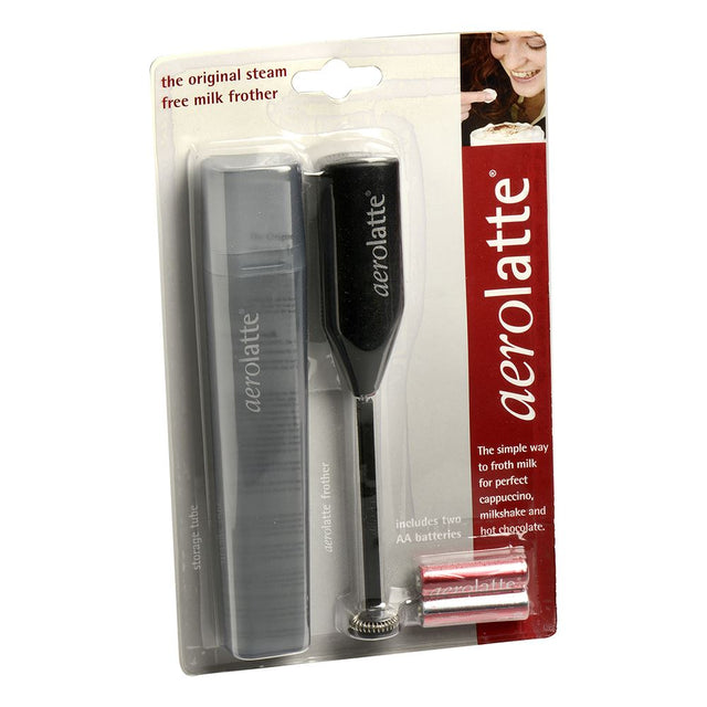 Aerolatte, Aerolatte To Go Electric Milk Frother - Black, Redber Coffee