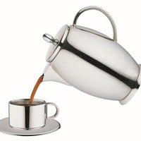 Elia, Elia Stainless Steel Designer Tea & Coffee Pot- 0.70L, Redber Coffee