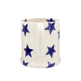 Emma Bridgewater, Emma Bridgewater Blue Star Mug - 1/2 Pint, Redber Coffee