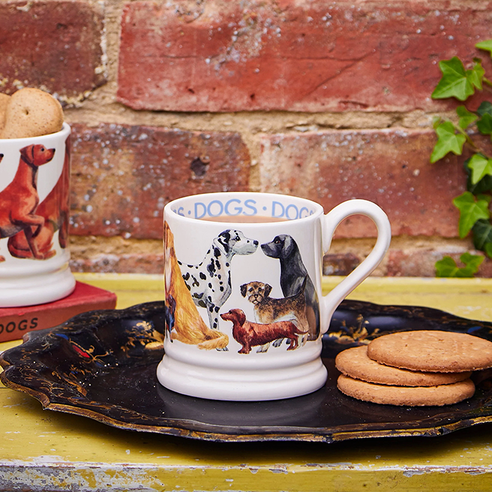 Emma Bridgewater Dogs All Over Mug 1 2 Pint Redber Coffee