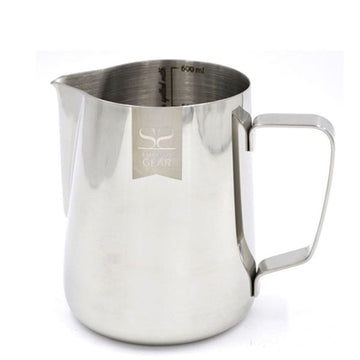 Espresso Gear, ESPRESSO GEAR - MILK PITCHER - Lined, Stainless Steel (600ml/20oz), Redber Coffee