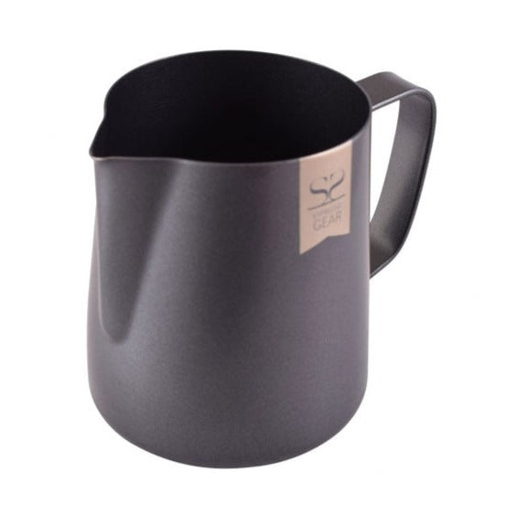 Espresso Gear, ESPRESSO GEAR - MILK PITCHER - Teflon Coated, Black (350ml/12oz), Redber Coffee