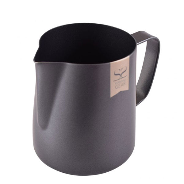 Espresso Gear, ESPRESSO GEAR - MILK PITCHER - Teflon Coated, Black (600ml/20oz), Redber Coffee