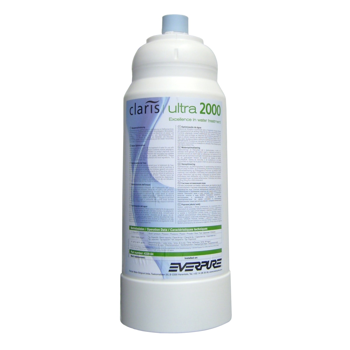 Claris, Everpure Claris Ultra Water Filter Cartridges 250/500/1000/1500/2000, Redber Coffee