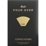 Melitta, Melitta Pour Over Filter Papers (Size 1x4 - 40 pack), Redber Coffee