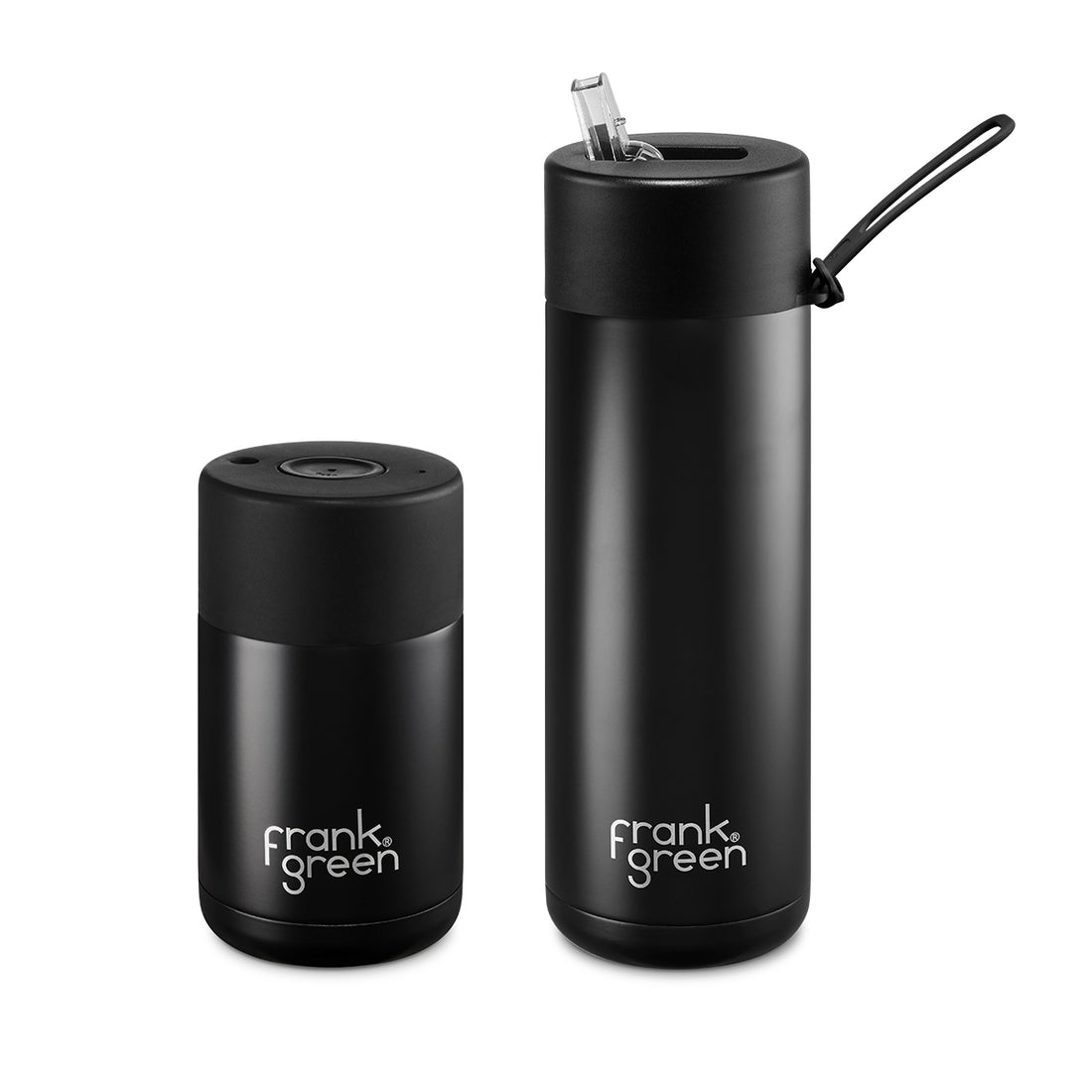 Frank Green Desk Buddy Ceramic Cup Gift Set Black Redber Coffee