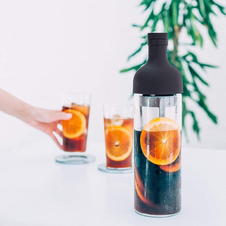 Hario, Hario Cold Brew Coffee Filter in Bottle - Black with Free Coffee, Redber Coffee
