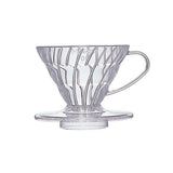 Hario, Hario V60 01 (1 Cup) Plastic Coffee Dripper - Clear, Redber Coffee