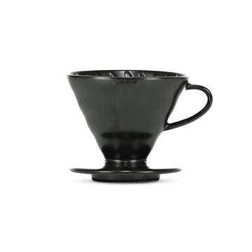 Hario, Hario V60 02 (2 Cups) Ceramic Coffee Dripper - Matte Black, Redber Coffee