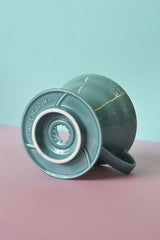 Hario, Hario V60 02 (2 Cups) Ceramic Coffee Dripper - Turquoise, Redber Coffee