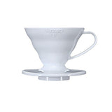 Hario, Hario V60 01 (1 Cup) Plastic Coffee Dripper - White, Redber Coffee