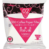 Hario, Hario V60 02 (2 Cups) Coffee Paper Filters 100 pcs, Redber Coffee