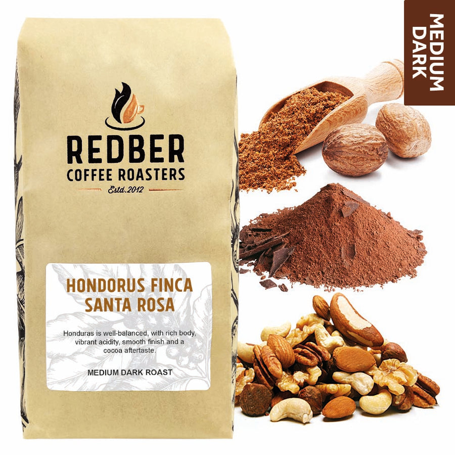 Redber, HONDURAS SHG FINCA SANTA ROSA - Medium-Dark Roast Coffee, Redber Coffee