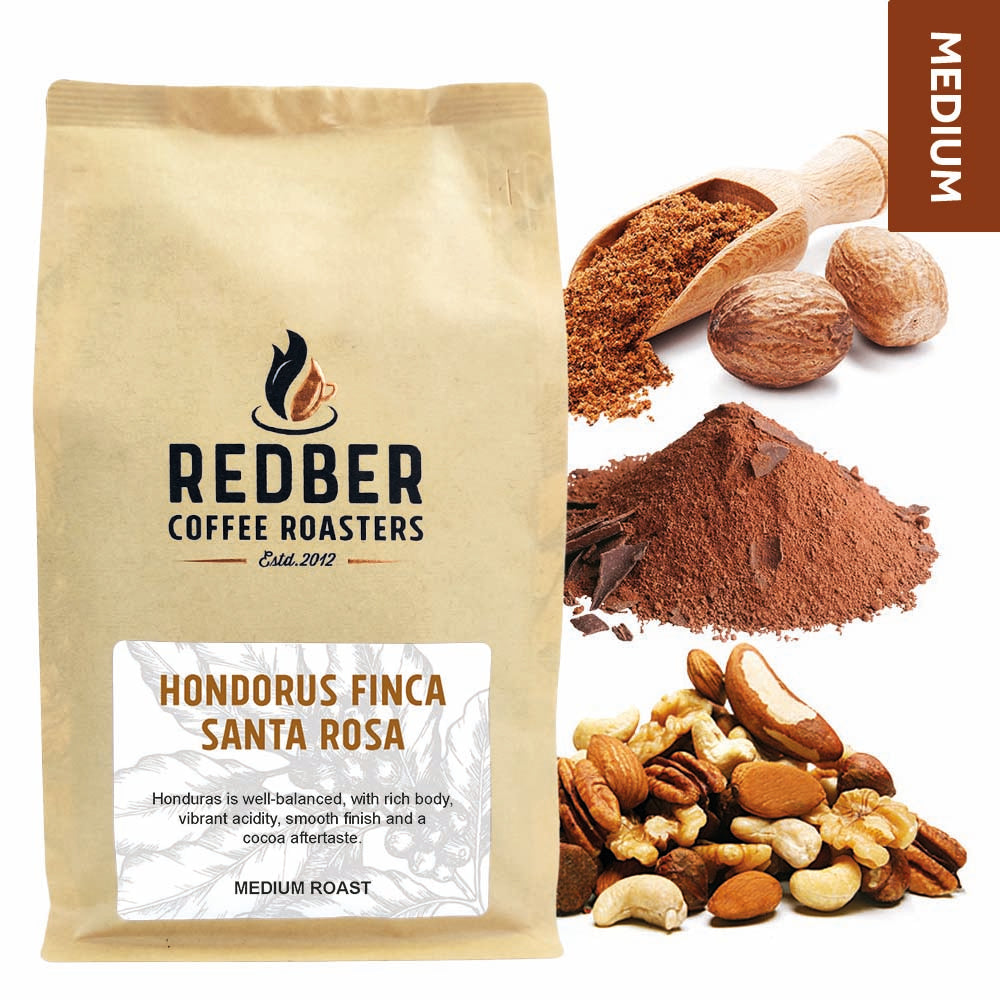 Redber, HONDURAS SHG FINCA SANTA ROSA - Medium Roast Coffee, Redber Coffee