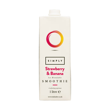 IBC, Simply Smoothie Mix 1L - Strawberry and Banana, Redber Coffee