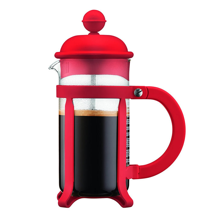 Bodum, Bodum Java 8 cup, 1 L red French Press / Cafetiere - 1908-294, Redber Coffee