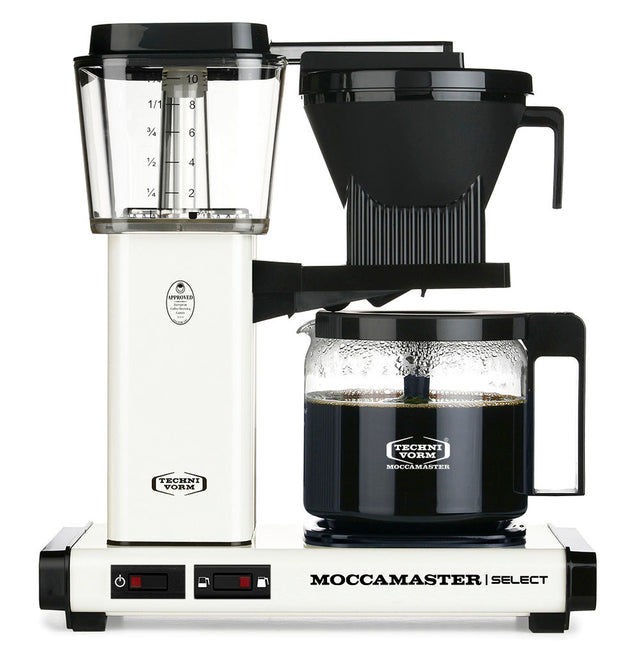 Moccamaster, Moccamaster KBG Select Filter Coffee Machine - 53805 Off White, Redber Coffee