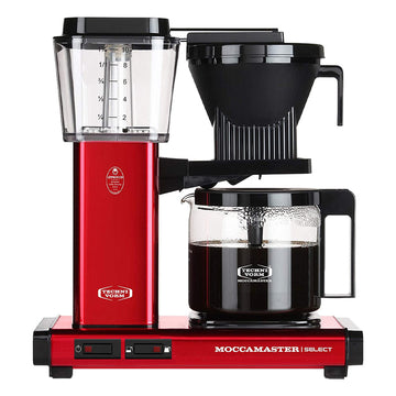 Moccamaster, Moccamaster KBG Select Filter Coffee Machine 53821 - Red Metallic, Redber Coffee
