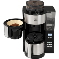 Melitta, Melitta AromaFresh Therm Filter Coffee Machine (with Detachable Tank), Redber Coffee