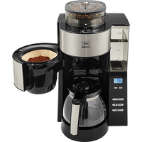 Melitta, Melitta AromaFresh Grind & Brew Filter Coffee Machine (with Detachable Tank), Redber Coffee