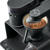 Melitta, Melitta EPOS Filter Coffee Machine with Built-in Grinder - Silver, Redber Coffee