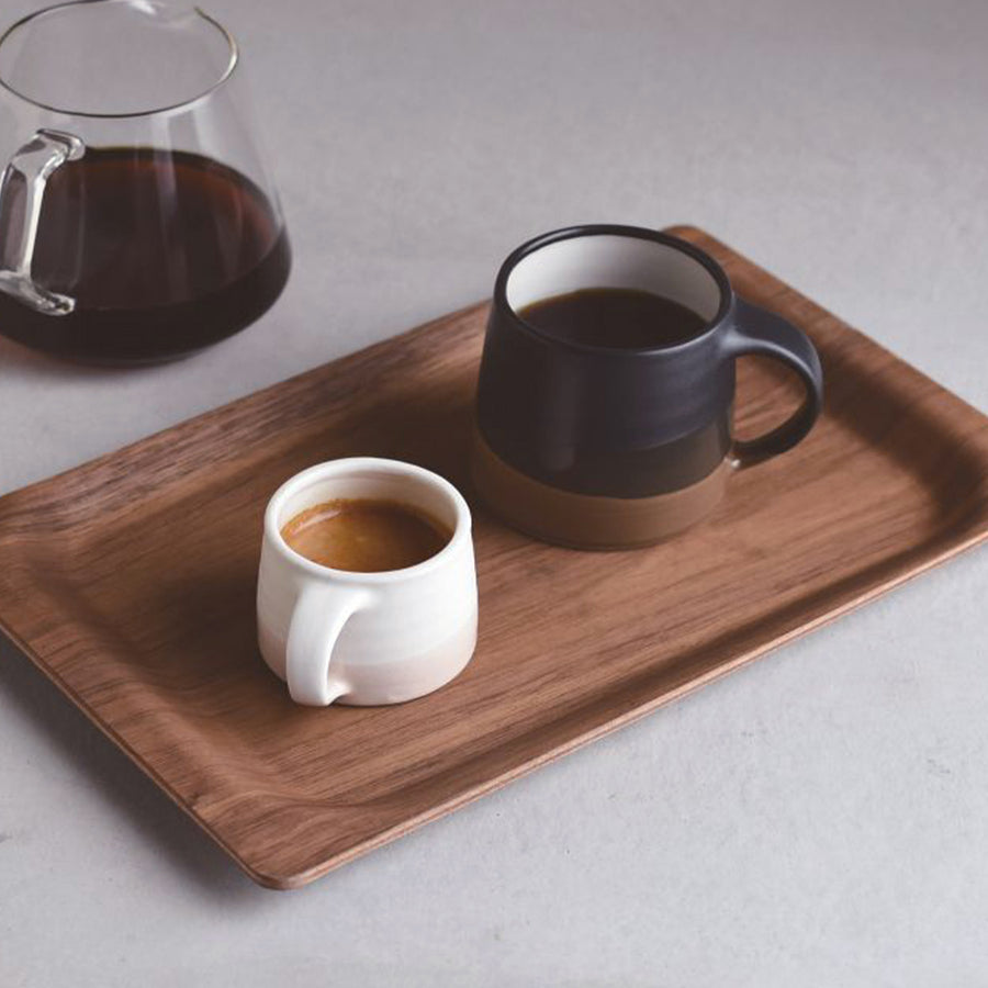 Kinto, Kinto SCS-S03 Mug 11.5oz Black X Brown, Redber Coffee