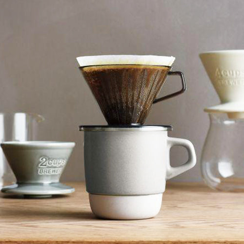 Kinto, Kinto Stacking Mug - Grey, Redber Coffee