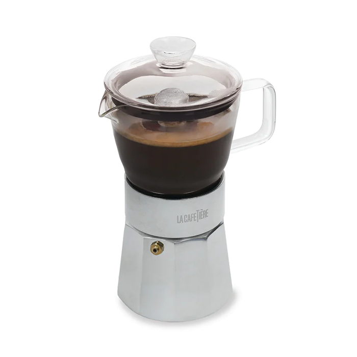 La Cafetière Verona Glass 6-cup Espresso Maker