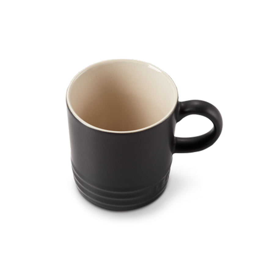 Le Creuset, Le Creuset Stoneware Espresso Mug - Satin Black, Redber Coffee