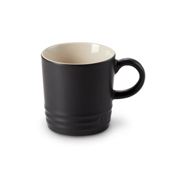 Le Creuset, Le Creuset Stoneware Espresso Mug - Satin Black, Redber Coffee