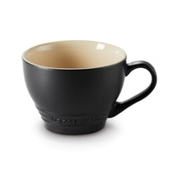 Le Creuset, Le Creuset Stoneware Grand Mug - Satin Black, Redber Coffee