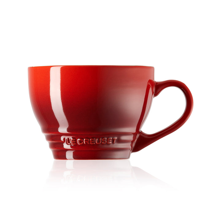Le Creuset, Le Creuset Stoneware Grand Mug - Cerise, Redber Coffee