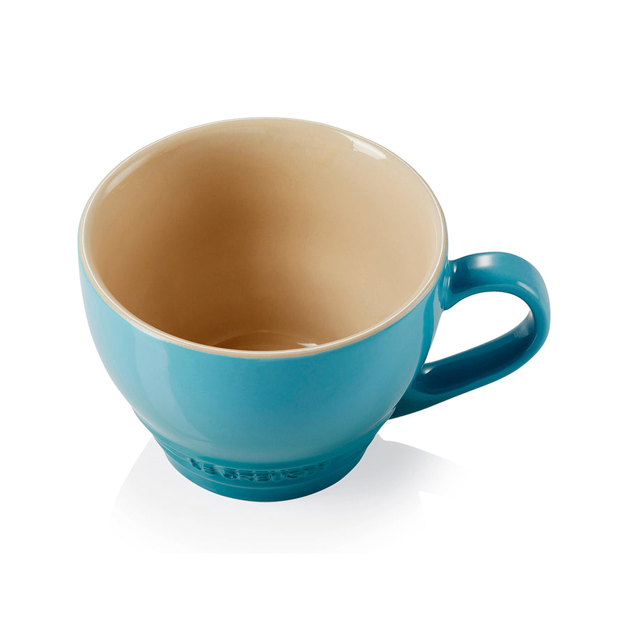 Le Creuset, Le Creuset Stoneware Grand Mug - Teal, Redber Coffee