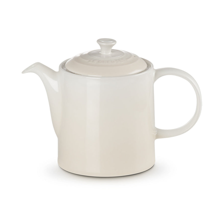 Le Creuset, Le Creuset Stoneware Grand Teapot - Meringue White, Redber Coffee