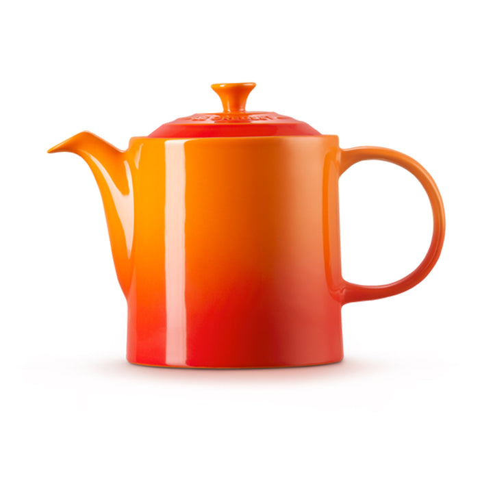 Le Creuset, Le Creuset Stoneware Grand Teapot - Volcanic Red, Redber Coffee